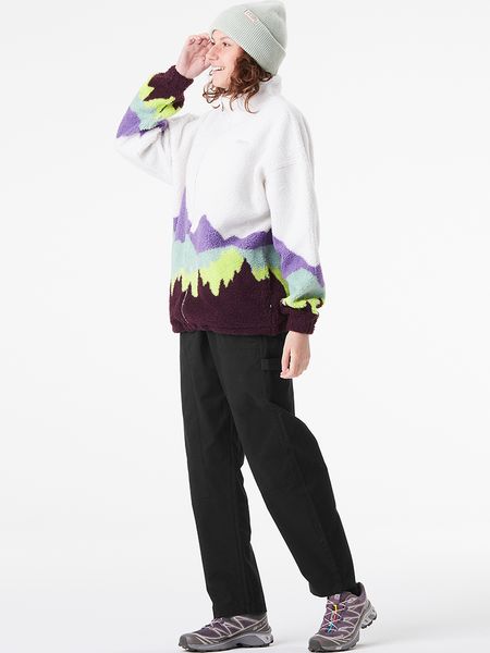 Picture Organic куртка флісова Nyss Zip W purple mountains XS