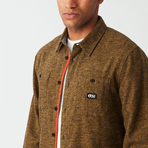 Picture Organic сорочка Lewell bronze brown M