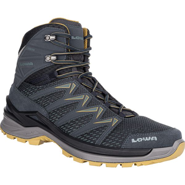 LOWA черевики Innox Pro GTX MID steel blue-mustard 41.0