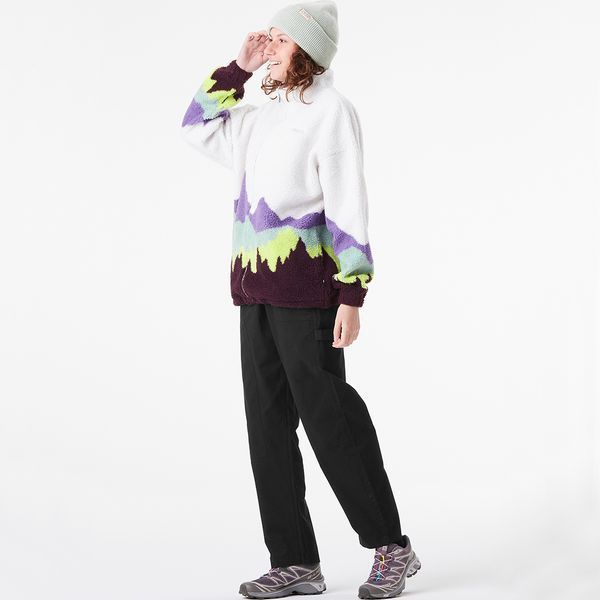 Picture Organic куртка флісова Nyss Zip W purple mountains XS