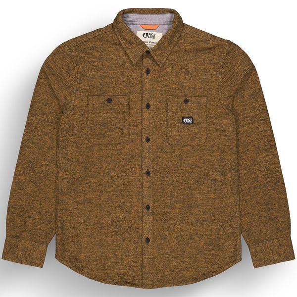 Picture Organic сорочка Lewell bronze brown M