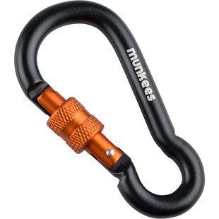 Munkees 3247 карабін Pear with Screw Lock 7 mm x 70 mm