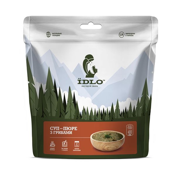 IDLO суп-пюре с грибами 55 г