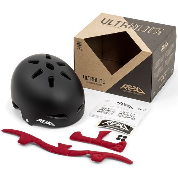REKD шлем Ultralite In-Mold Helmet Jr black 49-52