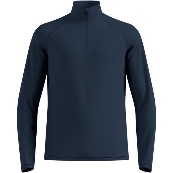 Odlo реглан флисовый Essential Warm 1/2 dark sapphire M