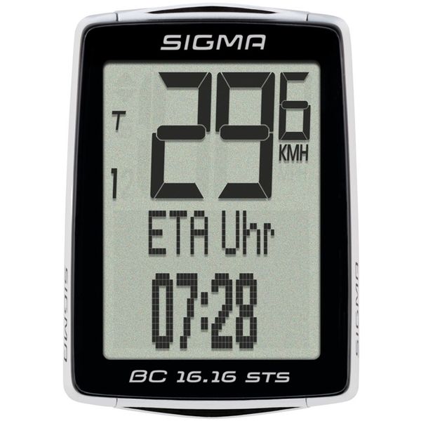 Sigma велокомп`ютер BC 16.16 STS