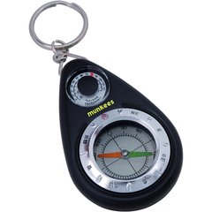 Munkees 3154 брелок-компас Compass with Thermometer