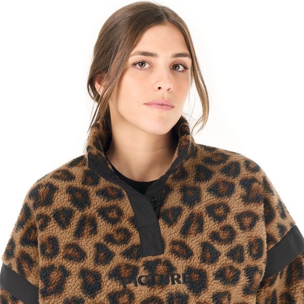 Picture Organic реглан флисовый Velora Printed W wild spot print XL