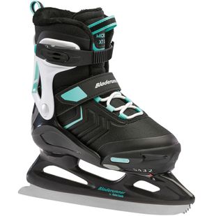 Bladerunner ледовые коньки Micro XT Ice G black-light teal 36-40