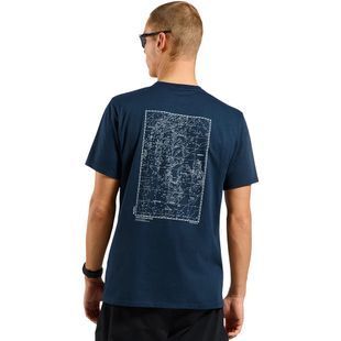 Odlo футболка Cotton Blend Unlimited dark sapphire S