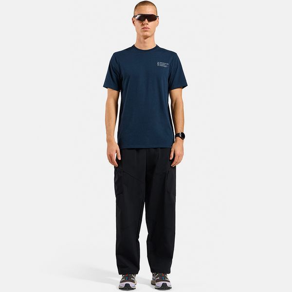 Odlo футболка Cotton Blend Unlimited dark sapphire S