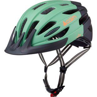 Cairn велошлем Fusion LED USB green clay-black 59-62