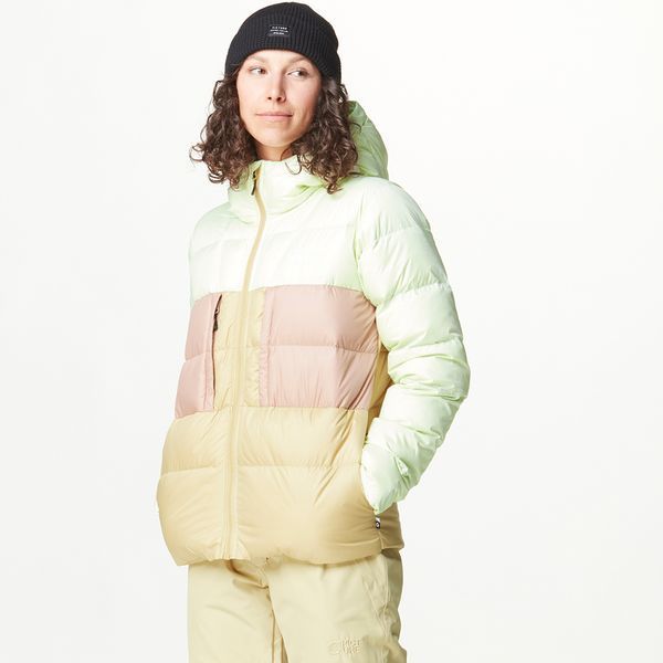 Picture Organic куртка пуховая Hi Puff Down W 2025 lime cream-hemp-roebuck S