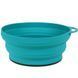 Lifeventure тарелка Silicone Ellipse Bowl teal