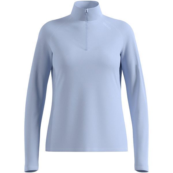 Odlo реглан флисовый Essential Warm 1/2 W blue heron XS