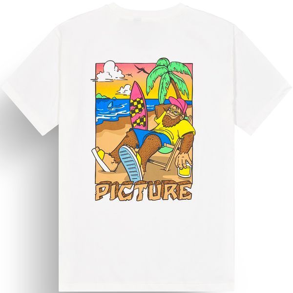 Picture Organic футболка Squatchy white S