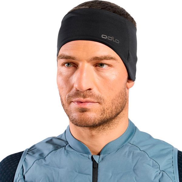 Odlo пов'язка на голову Performance Windblock black L-XL
