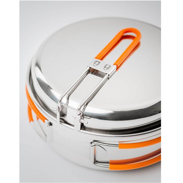 GSI набор посуды Glacier Stainless 1 Person Mess Kit