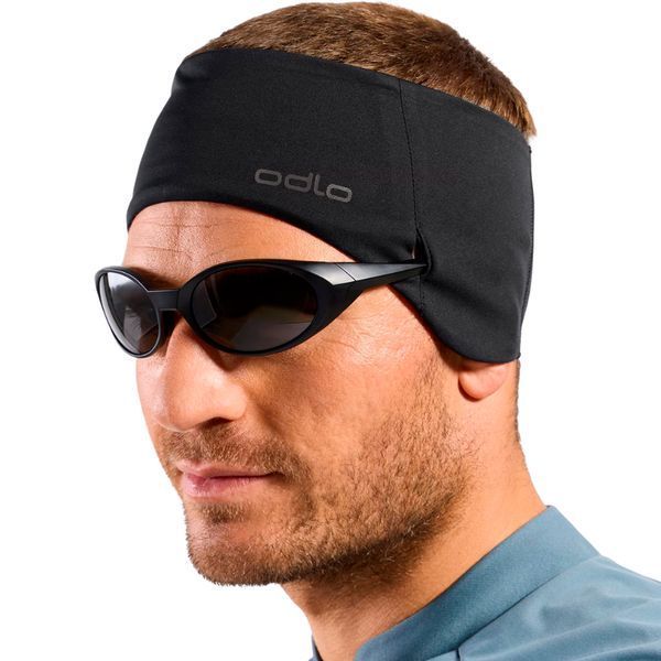 Odlo пов'язка на голову Performance Windblock black L-XL