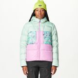 Picture Organic куртка пухова Hi Puff Down W 2025 silt green-orchid-blurry water print S