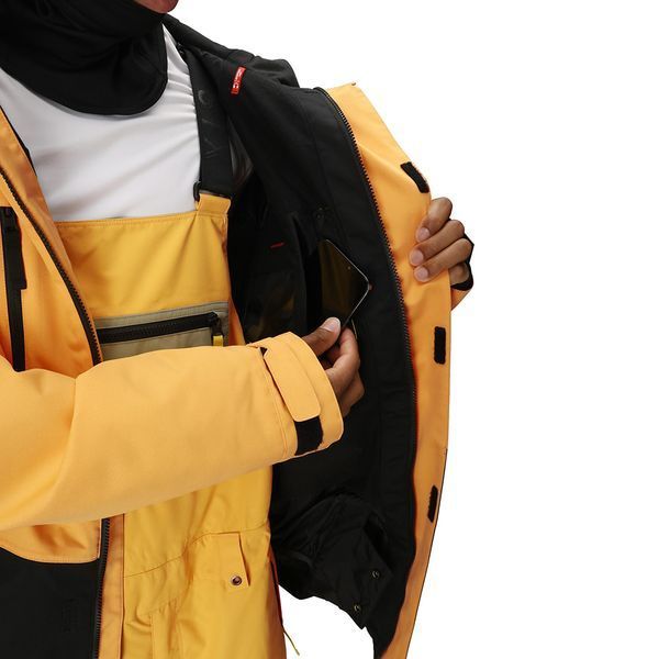 686 куртка сноубордическая Geo Insulated 2026 yellow gold colorblock M