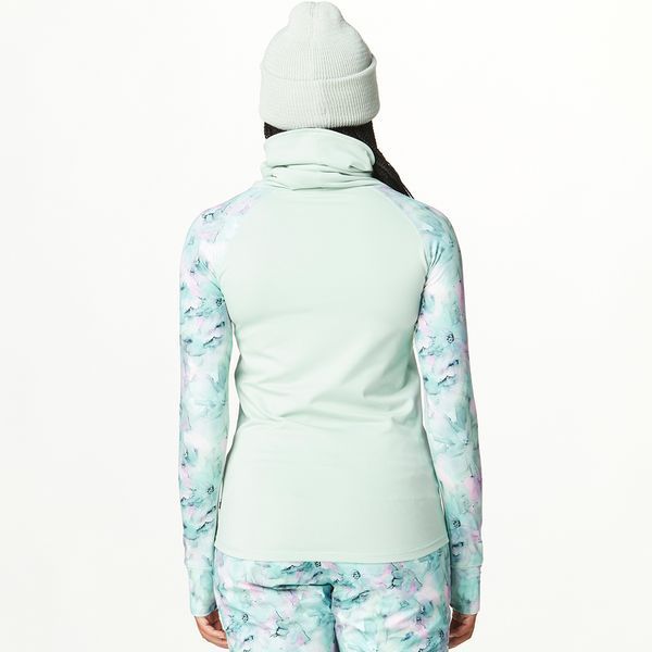 Picture Organic реглан Pagaya High W blurry water print-silt green XS