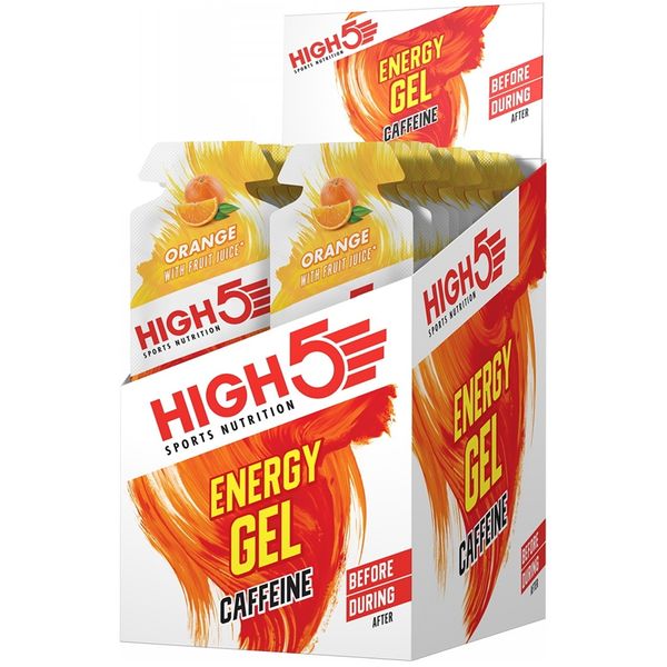 High5 гель Energy Caffeine orange 40 g