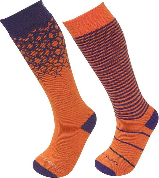Lorpen носки S2KN orange-purple L