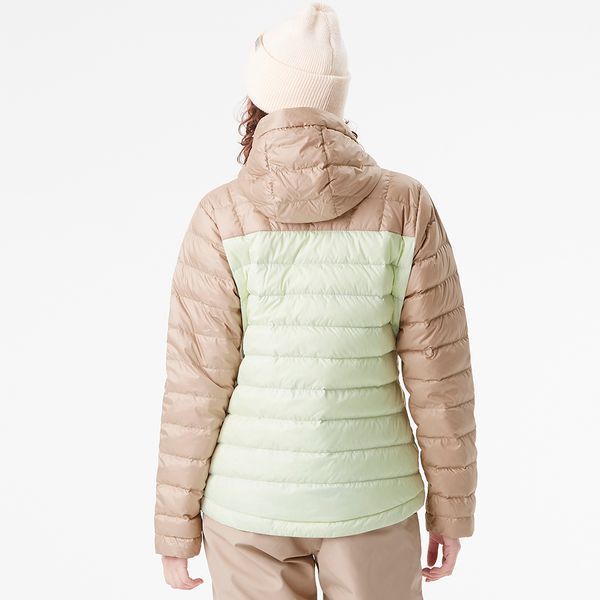 Picture Organic куртка пуховая Mid Puff Down W 2025 lime cream-roebuck S