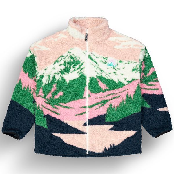 Picture Organic куртка флісова Nyss Zip W cloudy landscape women XL