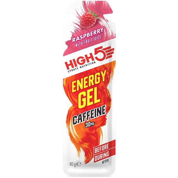 High5 гель Energy Caffeine raspberry 40 g