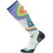 Smartwool шкарпетки Ski Rainbow Trails Print OTC laguna blue L