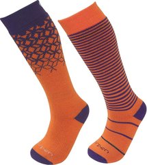 Lorpen шкарпетки S2KN orange-purple M